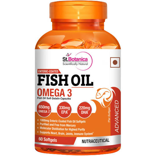 St.Botanica Fish Oil Omega 3 Capsules