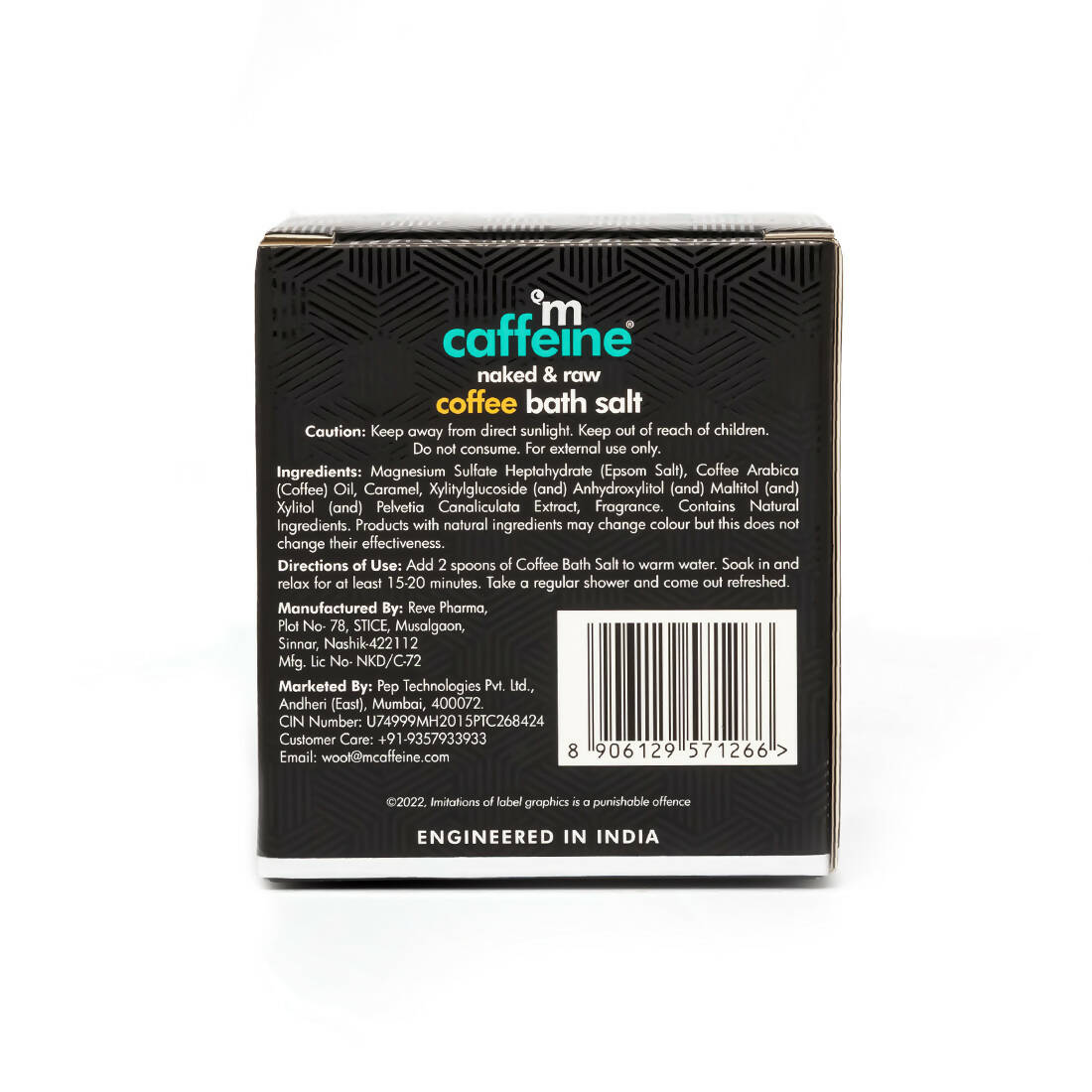 mCaffeine Coffee Bath Salt