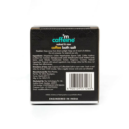 mCaffeine Coffee Bath Salt