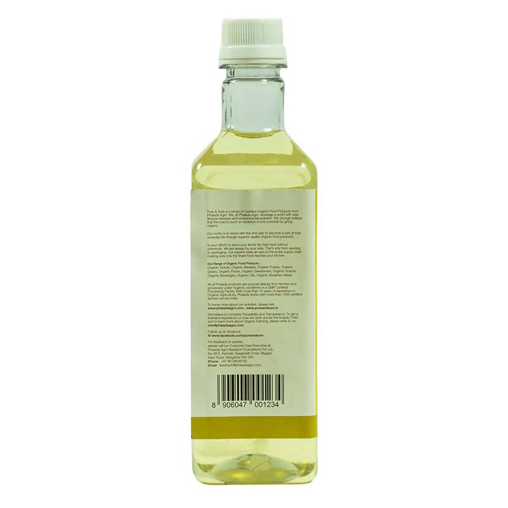 Pure & Sure Organic Cold Pressed Sun Flower Oil