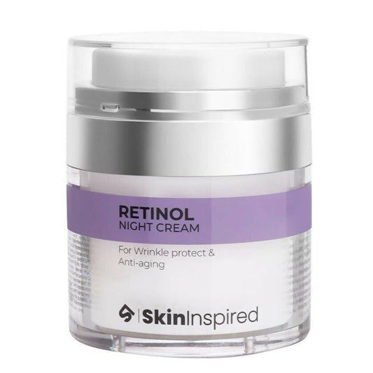 SkinInspired Retinol Night Cream For Wrinkles & Anti-Aging