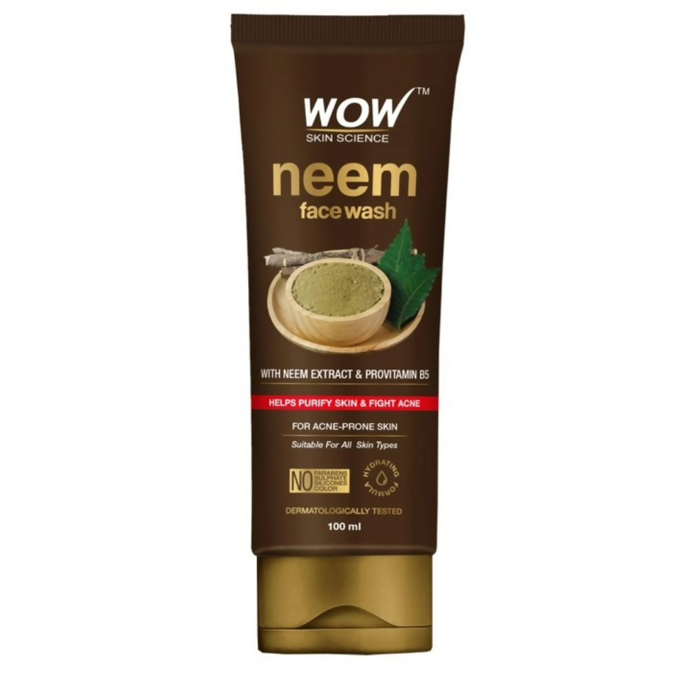 Wow Skin Science Anti-Acne Neem Face Wash - BUDNEN