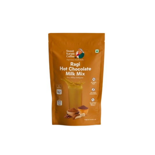Sweet Karam Coffee Ragi Hot Chocolate Milk Mix - 250GM