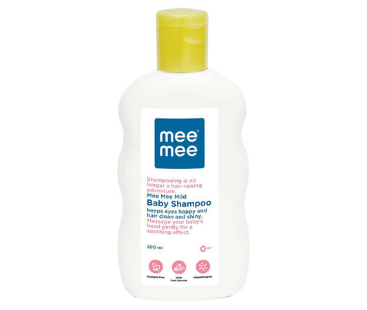 Mee Mee Mild Baby Shampoo for Daily Moisturizing Enriched with Olive Extracts - 400ML