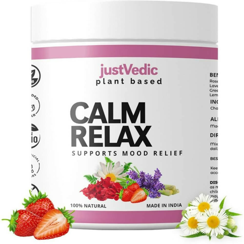 Just Vedic Calm Relax Drink Mix - usa canada australia