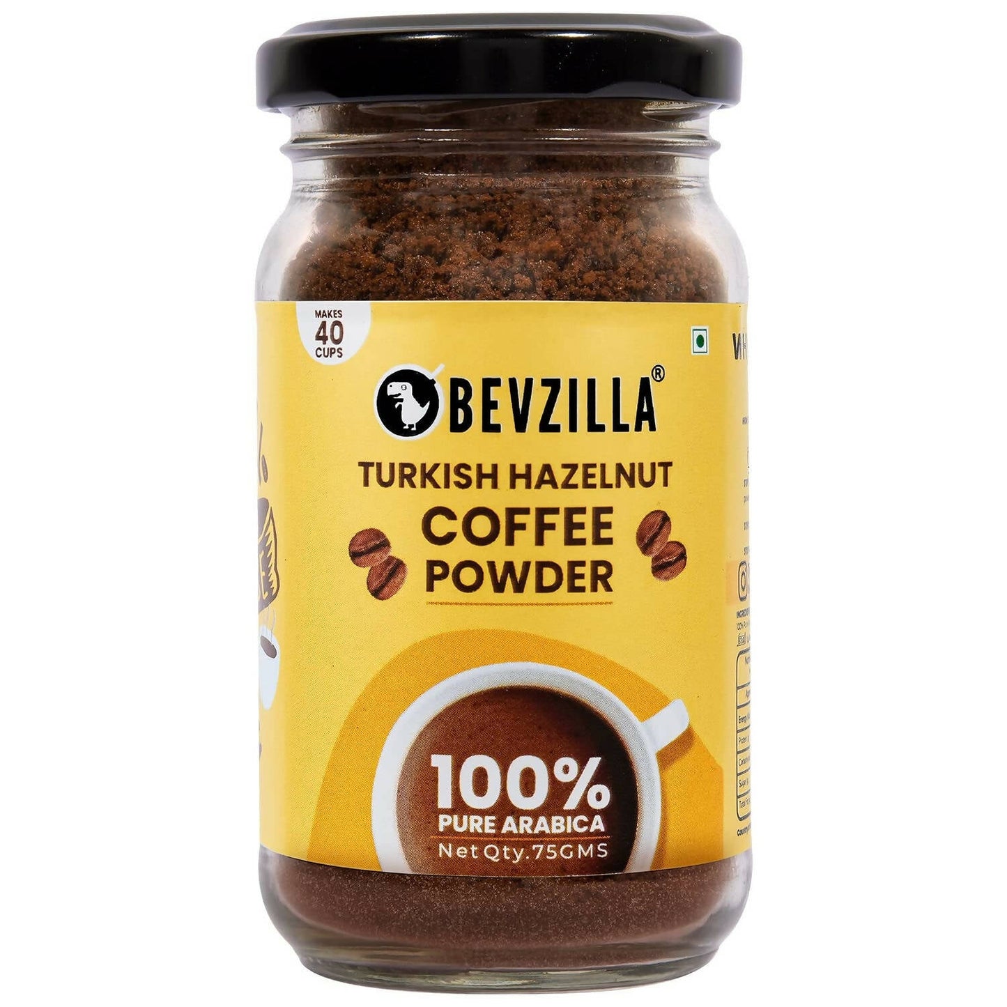 Bevzilla Instant Coffee Powder (Turkish Hazelnut Flavour) -  buy in usa 