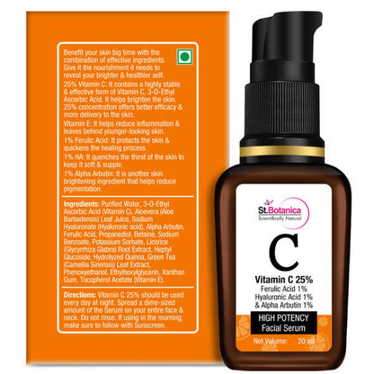 St.Botanica Vitamin C 25% Professional Face Serum