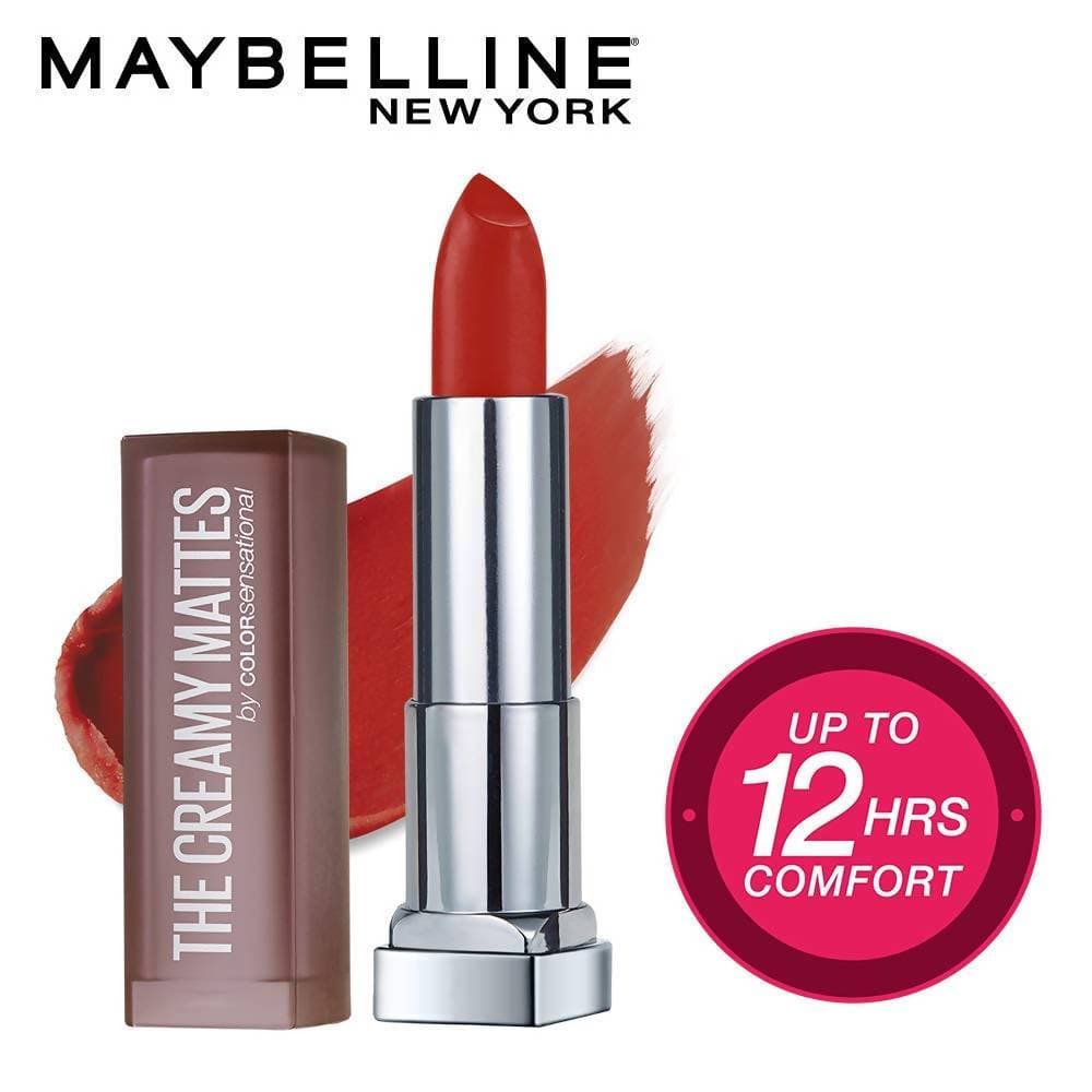 Maybelline New York Color Sensational Creamy Matte Lipstick / Chilli Nude