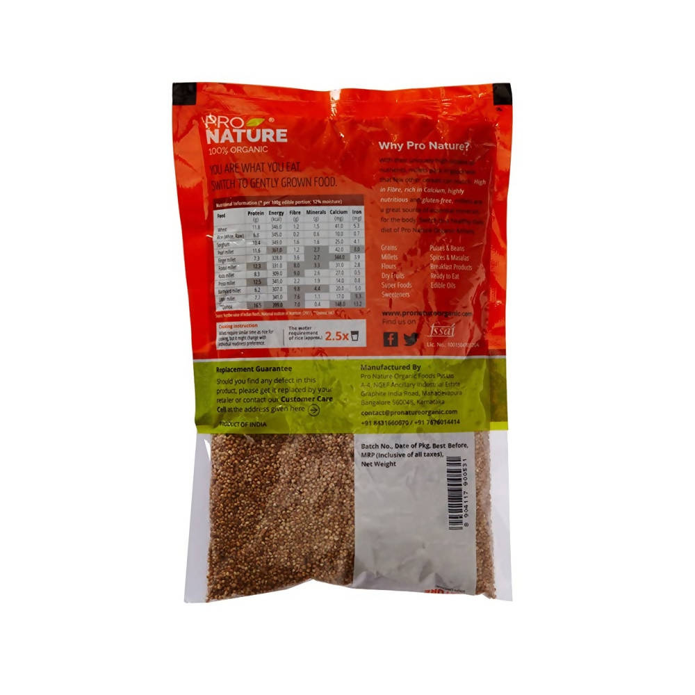 Pro Nature Organic Kodo Millet