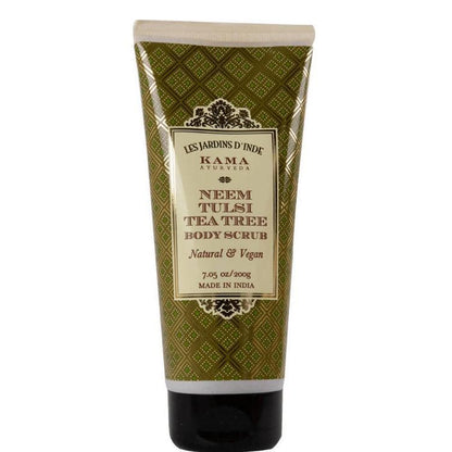 Kama Ayurveda Neem Tulsi Tea Tree Body Scrub - BUDNE