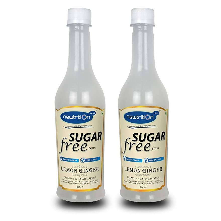 Newtrition Plus Sugar Free Lemon Ginger Syrup