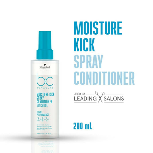 Schwarzkopf Professional Bonacure Moisture Kick Spray Conditioner with Glycerol