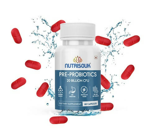 Nutrisouk Pre-Probiotics 20 Billion CFU Capsules