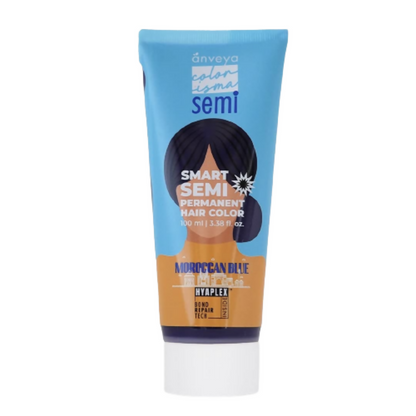 Anveya Semi Permanent Hair Color - Moroccan Blue