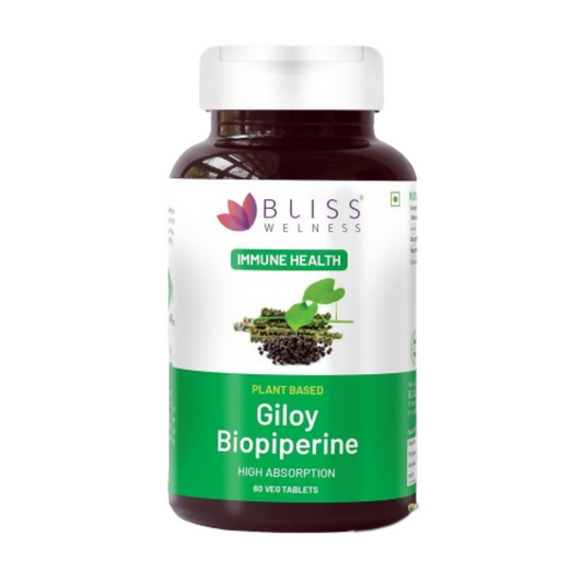 Bliss Welness Giloy Biopiperine Tablets -  usa australia canada 
