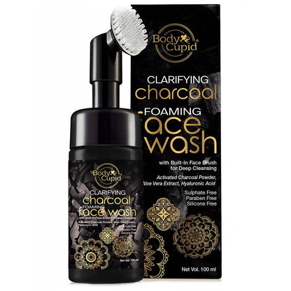 Body Cupid Clarifying Charcoal Foaming Face Wash