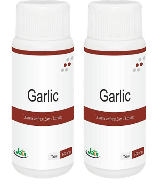 Jain Garlic (Lasuna Allium Sativum) Tablets