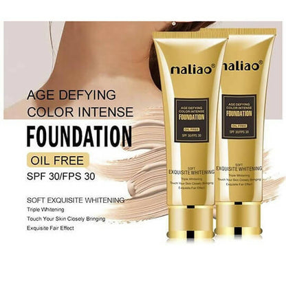 Maliao Professional Matte Look Age Defying Color Intense Foundation