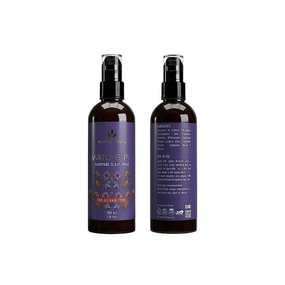 Avimee Herbal Hair Tone Pv 1 Scalp Spray - BUDNE