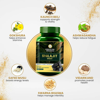 Himalayan Organics Pure SJ Gold Capsules