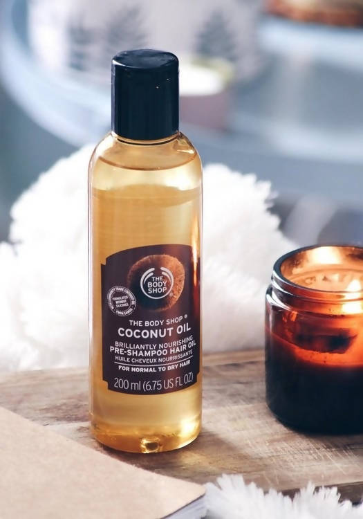 The Body Shop Coconut Oil Brillantly Nourishing Pre-Shampoo Hair Oil