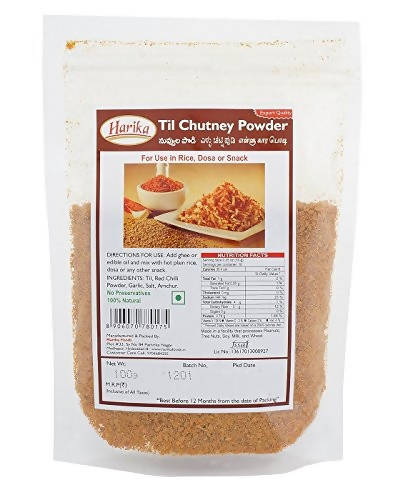 Harika Til Chutney Powder - BUDNE