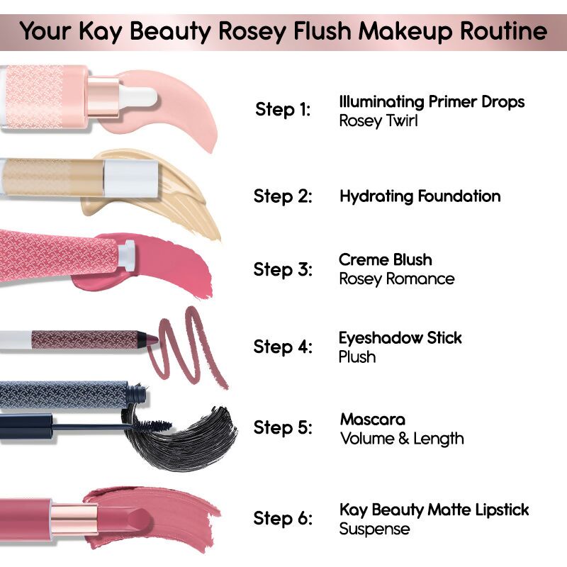 Kay Beauty Illuminating Primer Drops - Rosey Twirl