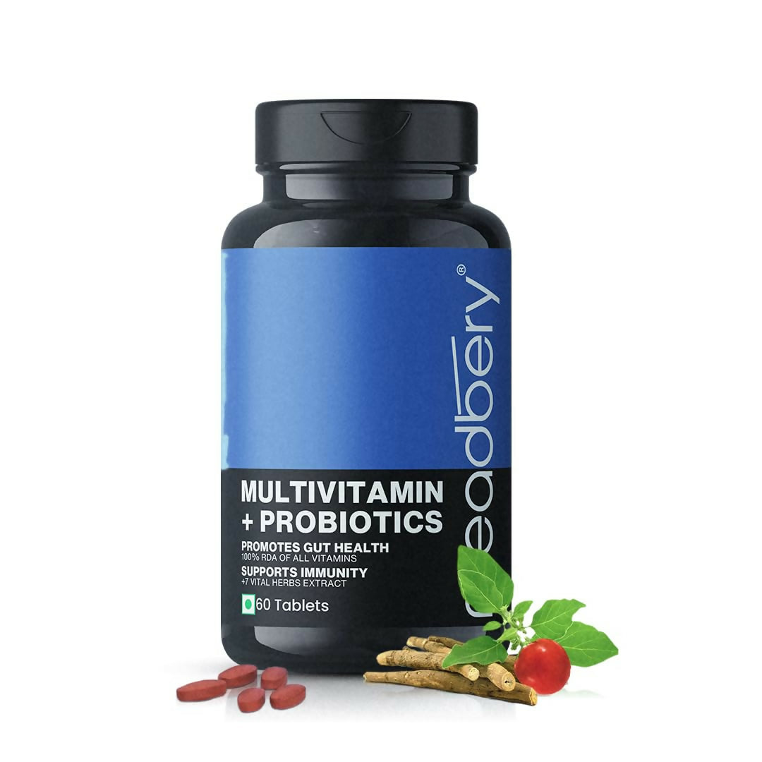 Meadbery Multivitamin With Probiotics Tablets