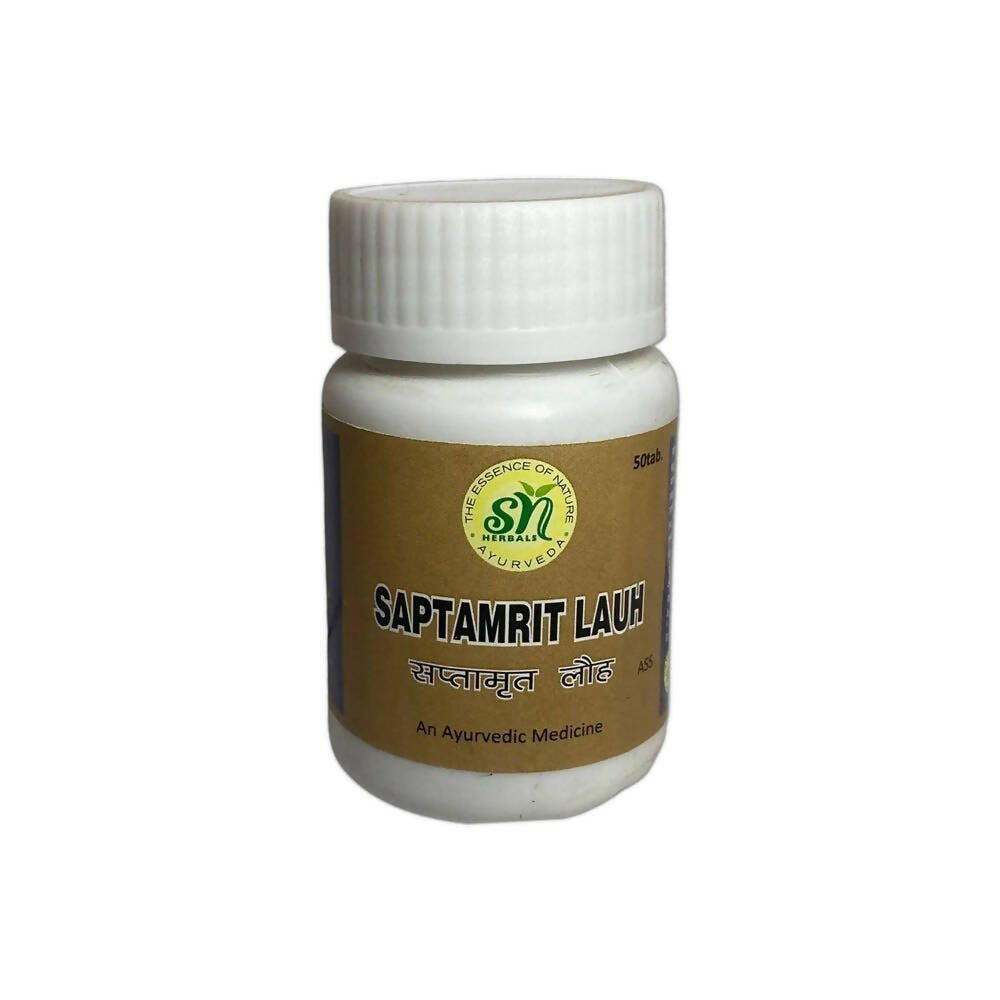 SN Herbals Saptamrit Lauh Tablets - BUDEN