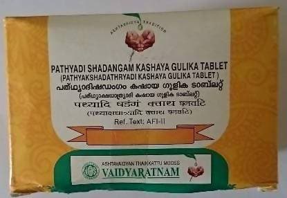 Vaidyaratnam Pathyakshadathryadi Kasaya Tablet