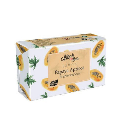 Mirah Belle Papaya Apricot Brightening Soap - BUDEN