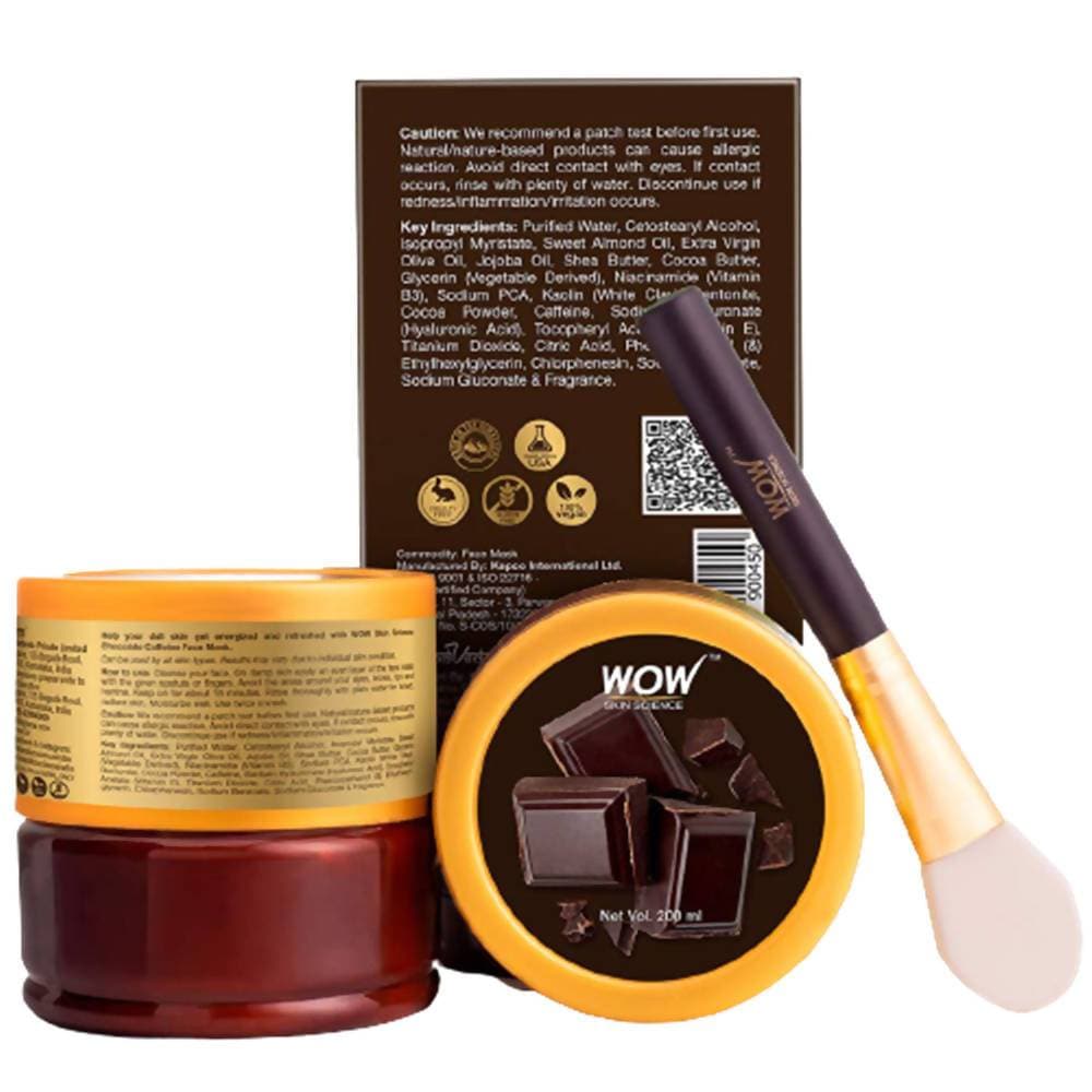 Wow Skin Science Chocolate Caffeine Face Mask