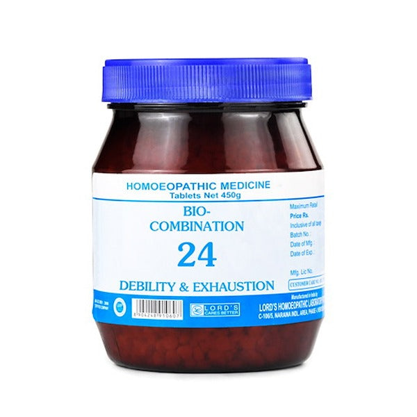 Lord's Homeopathy Bio-Combination 24 Tablets - BUDEN