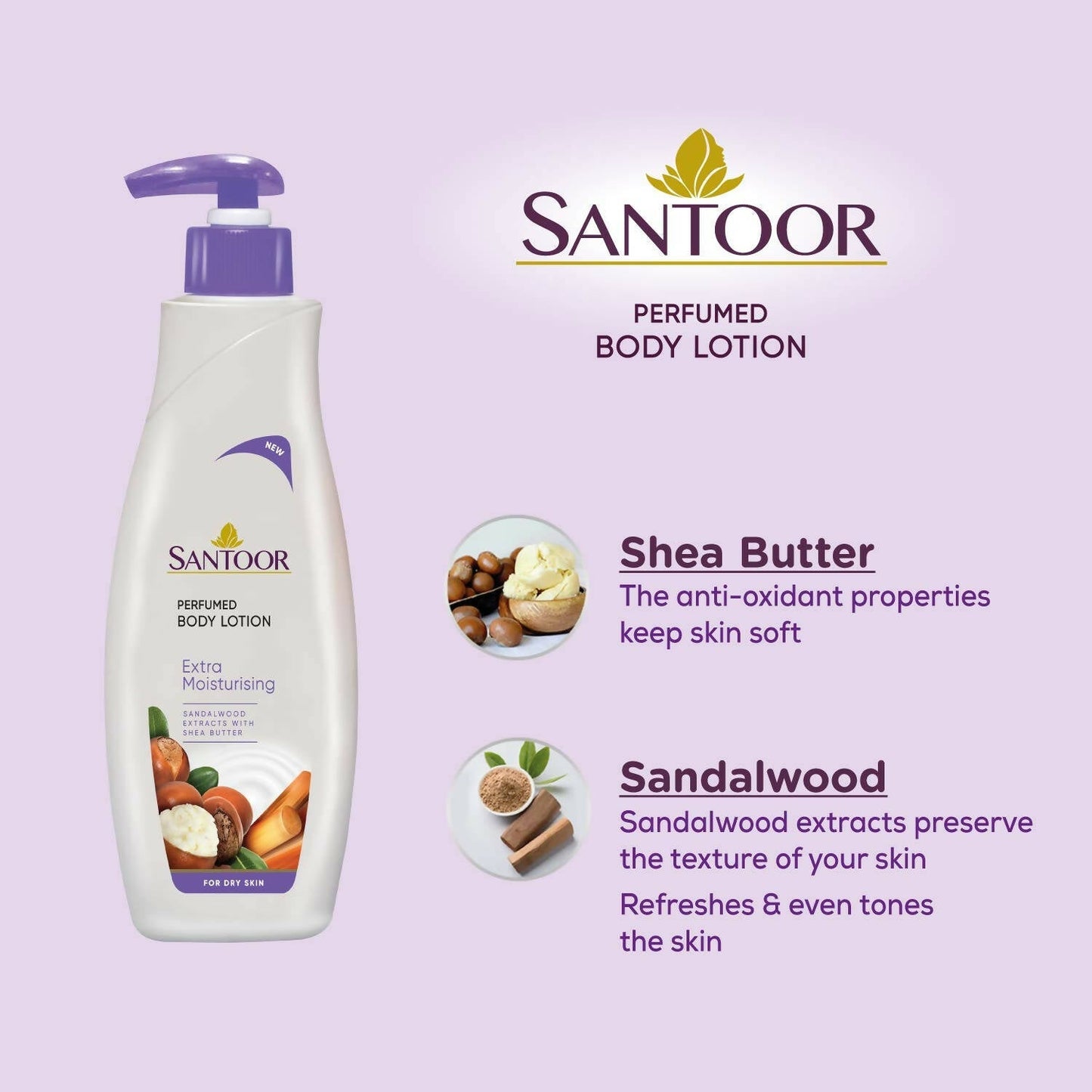 Santoor Perfumed Body Lotion