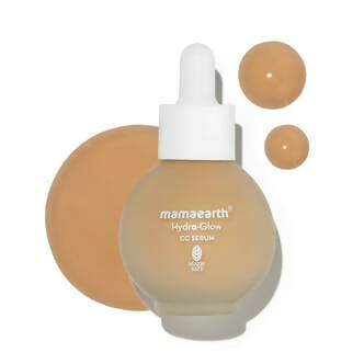 Mamaearth Hydra-Glow CC Serum With Vitamin C & Hyaluronic Acid-Honey