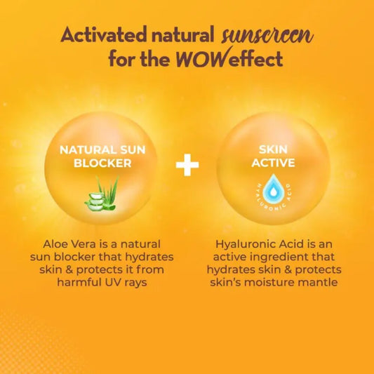 Wow Life Science Sunscreen Gel Dry Skin