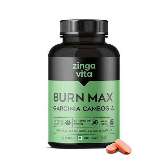 Zingavita Burn Max Tablets with Garcinia Cambogia -  USA 
