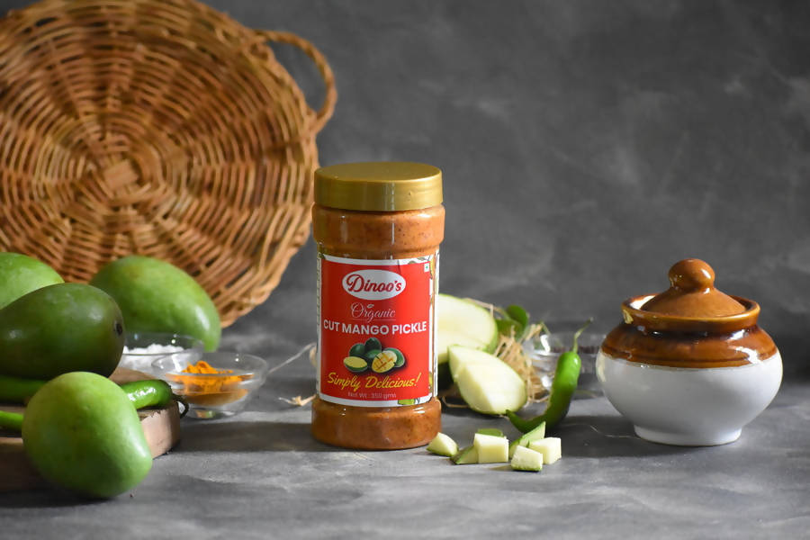 Dinoo's Organic Cut Mango Pickle