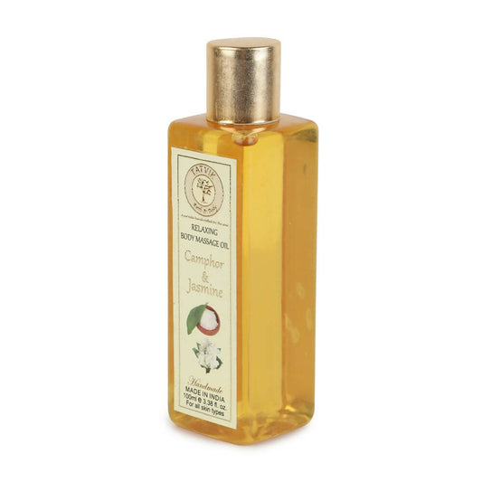 Tatvik Ayurveda Relaxing Body Massage Oil Camphor & Jasmine