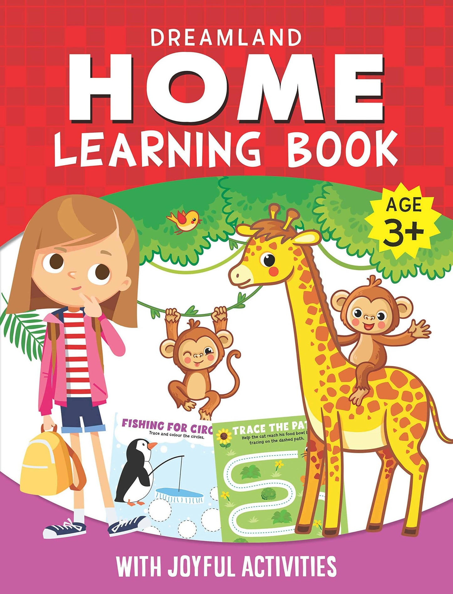 Dreamland Home Learning Book With Joyful Activities - 3+ : Children Interactive & Activity Book -  buy in usa 