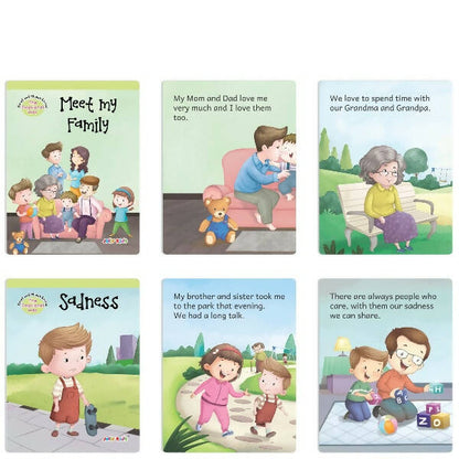 Jolly Kids Good & Happy Living The Emotional Way Story Books (Set of 8) Learning Stories about Feeling and Emotions| Ages 3 - 8 years -  buy in usa 