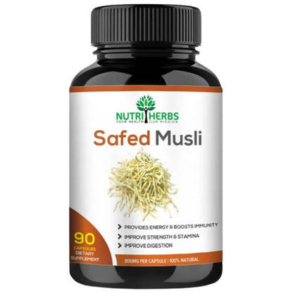 Nutriherbs Safed Musli Capsules