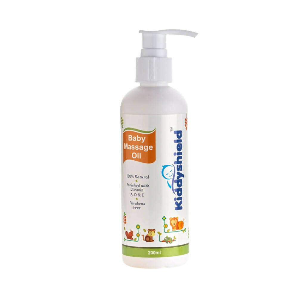 Kiddyshield Baby Massage Oil (Age 0-12 Years) -  USA, Australia, Canada 