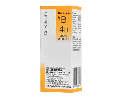 Bakson's Homeopathy B45 Drops