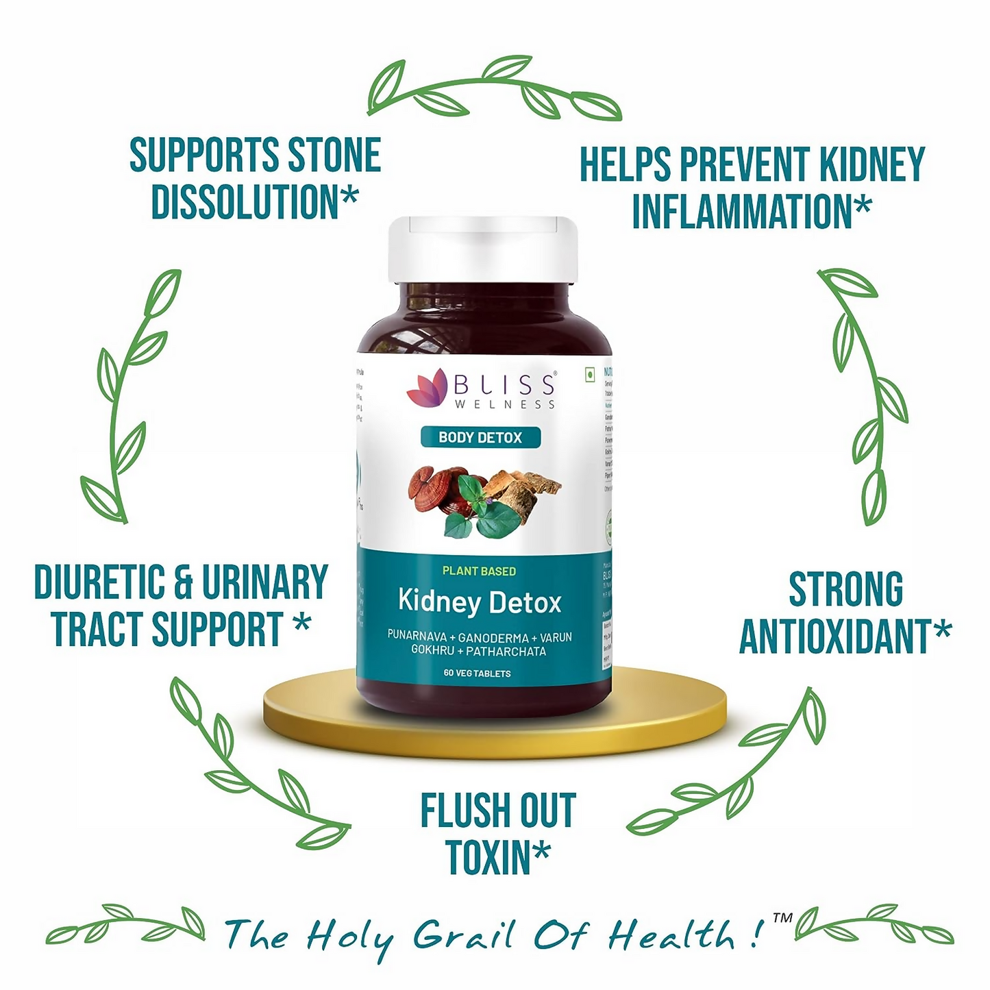 Bliss Welness Kidney Detox Tablets