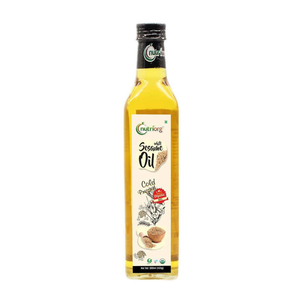 Nutriorg Organic White Sesame Oil - BUDNE