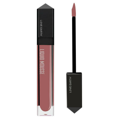 Love Earth Liquid Mousse Lipstick - Peach Mojito - BUDNE