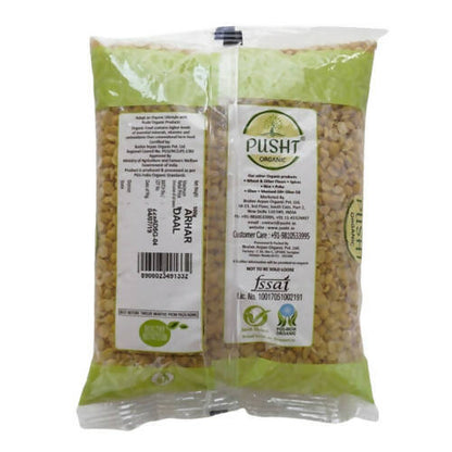 Pusht Organic Arhar Dal (Toor (Tur) Dal)