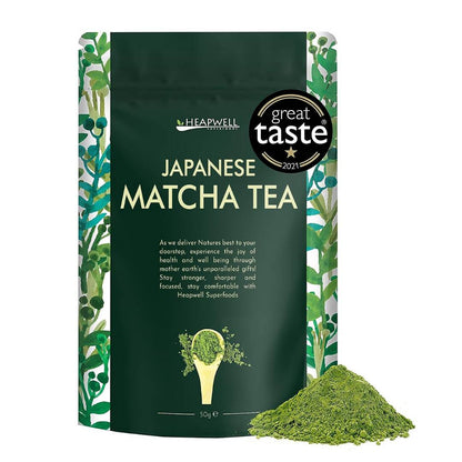 Heapwell Superfoods Japanese Matcha Green Tea Powder