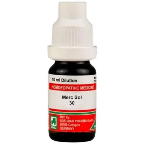 Adel Homeopathy Merc Sol Dilution